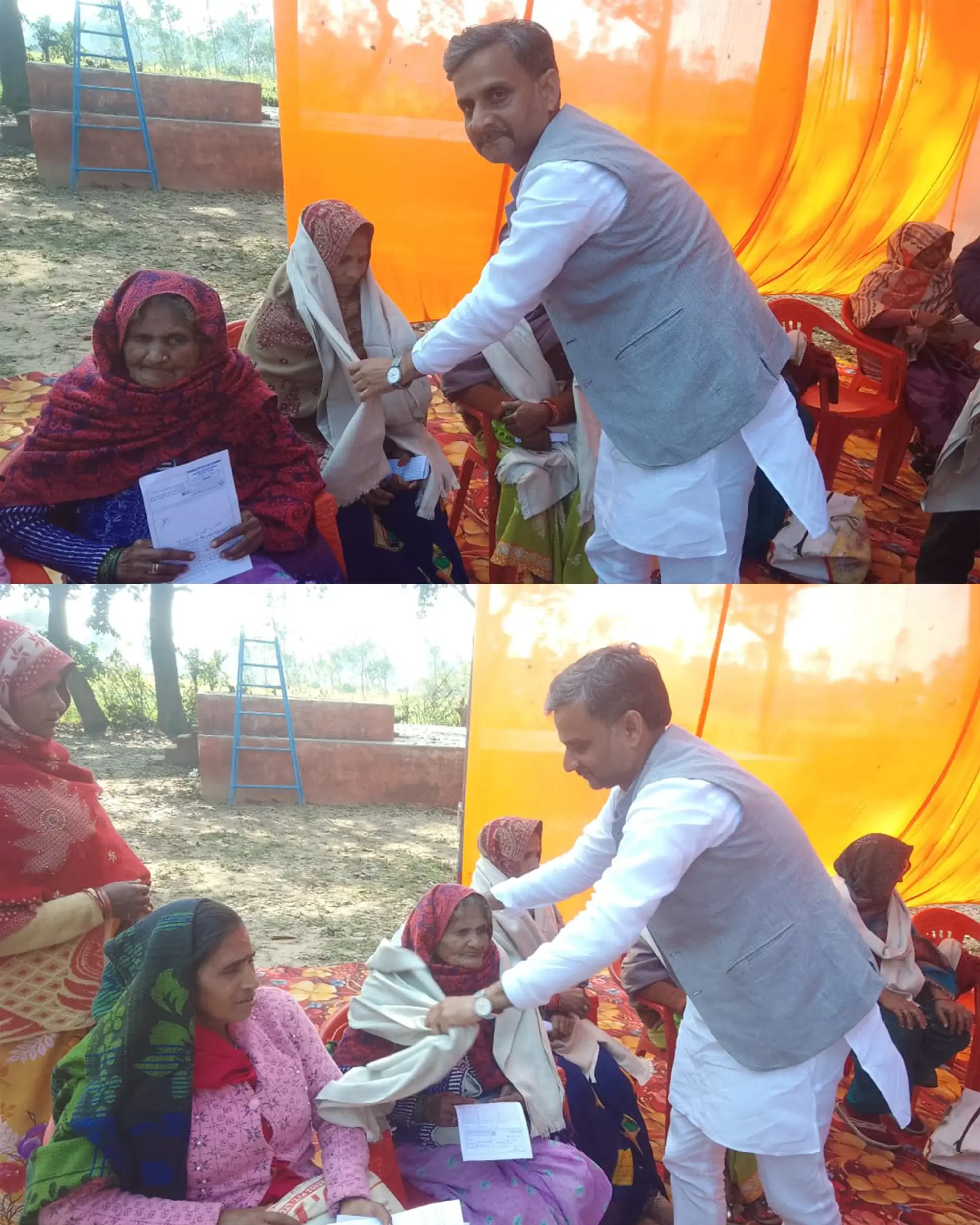 पंकज शुक्ला निःशुल्क नेत्र जाँच शिविर हरदोई